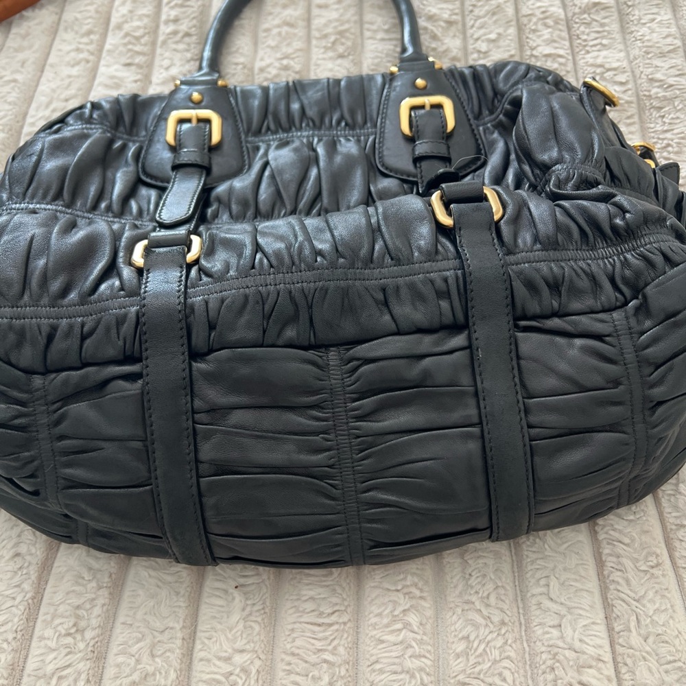 Black Leather Women's Bag